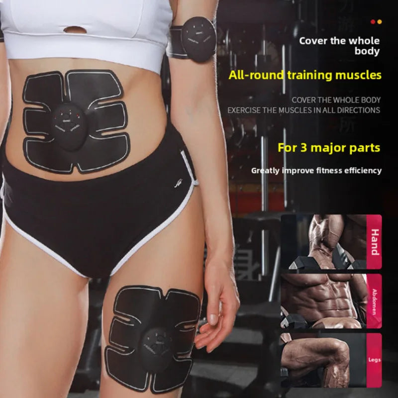 Smart Wireless Portable EMS TENS Abdominal Toning Belt Muscle Stimulator For Men Women Arm Application Muscle Patch Exercise