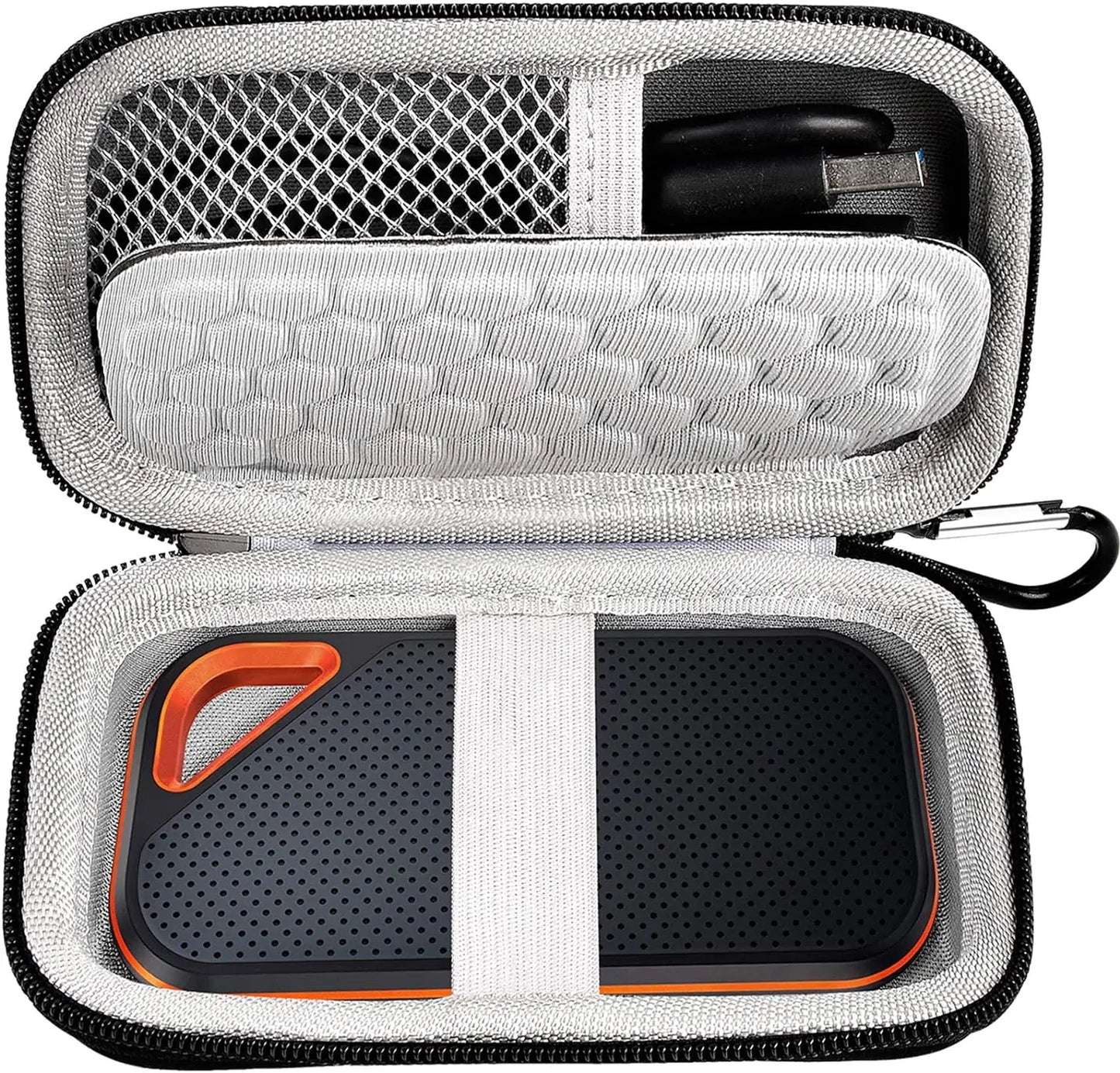 Hard Case Compatible with Sandisk Extreme Pro/For Sandisk 500GB 1TB 2TB 4TB Portable External SSD. Carrying Travel Holder