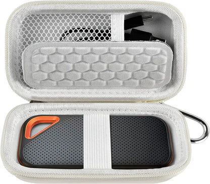 Hard Case Compatible with Sandisk Extreme Pro/For Sandisk 500GB 1TB 2TB 4TB Portable External SSD. Carrying Travel Holder