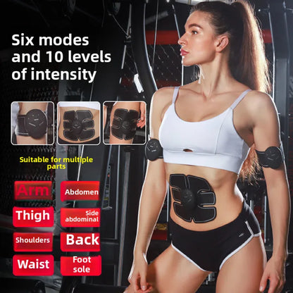 Smart Wireless Portable EMS TENS Abdominal Toning Belt Muscle Stimulator For Men Women Arm Application Muscle Patch Exercise