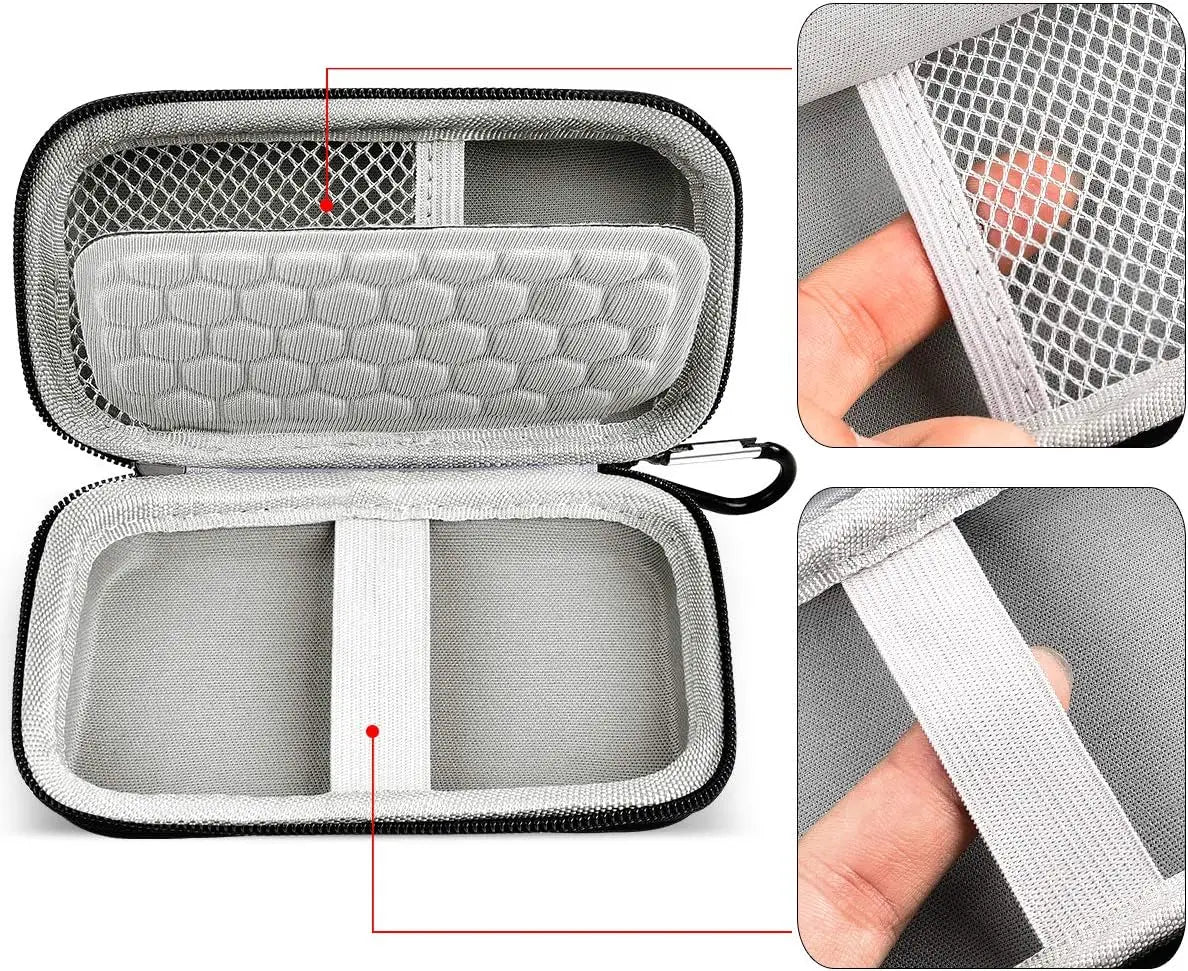 Hard Case Compatible with Sandisk Extreme Pro/For Sandisk 500GB 1TB 2TB 4TB Portable External SSD. Carrying Travel Holder