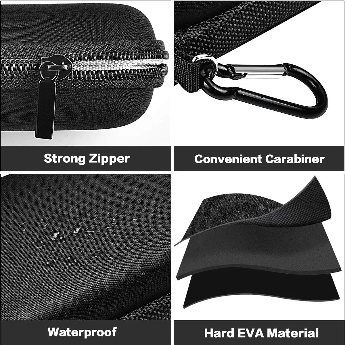 Hard Case Compatible with Sandisk Extreme Pro/For Sandisk 500GB 1TB 2TB 4TB Portable External SSD. Carrying Travel Holder