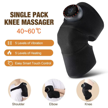 Massager Shoulder Electric Shoulder Heating Pad 3-Speed Vibration Muscle Relax Belt Thermal Neck Health Care Brace 3-In-1 Home