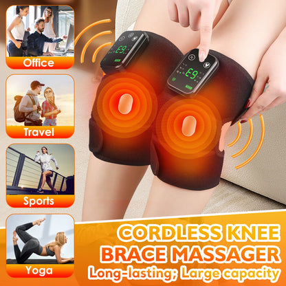 Massager Shoulder Electric Shoulder Heating Pad 3-Speed Vibration Muscle Relax Belt Thermal Neck Health Care Brace 3-In-1 Home