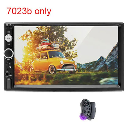 Autoradio 2 Din Car Models 7" Inch Touch Screen Bluetooth Car Radio Player 2DIN Car Audio AUX FM Support Rear View Camera