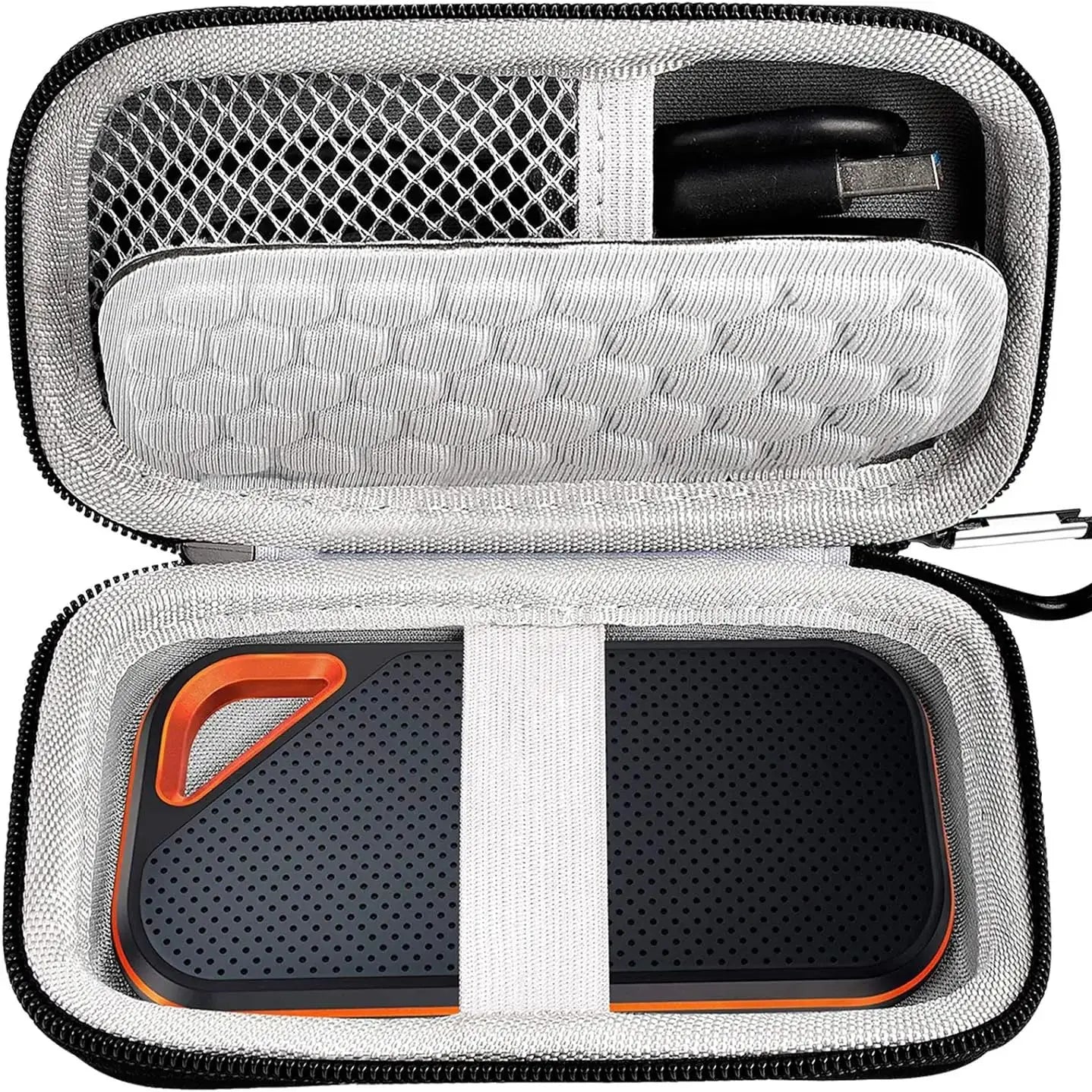 Hard Case Compatible with Sandisk Extreme Pro/For Sandisk 500GB 1TB 2TB 4TB Portable External SSD. Carrying Travel Holder