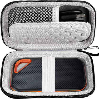 Hard Case Compatible with Sandisk Extreme Pro/For Sandisk 500GB 1TB 2TB 4TB Portable External SSD. Carrying Travel Holder