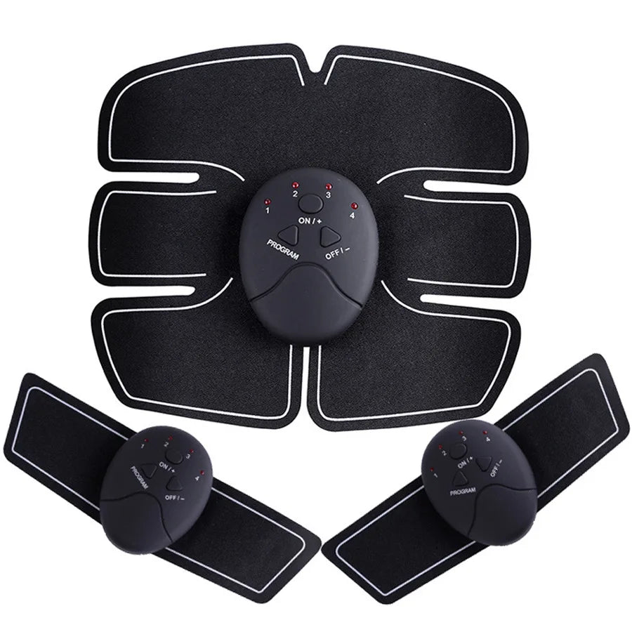 Smart Wireless Portable EMS TENS Abdominal Toning Belt Muscle Stimulator For Men Women Arm Application Muscle Patch Exercise