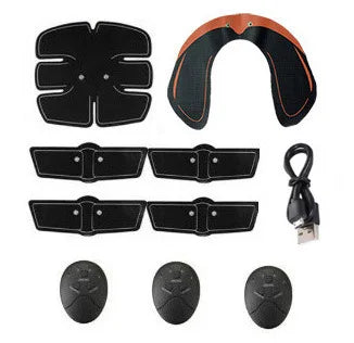 Smart Wireless Portable EMS TENS Abdominal Toning Belt Muscle Stimulator For Men Women Arm Application Muscle Patch Exercise